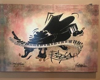 Piano Print