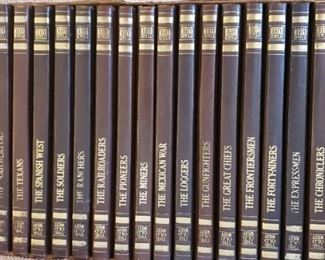 vintage Time Life Books Indians & Cowboy history books