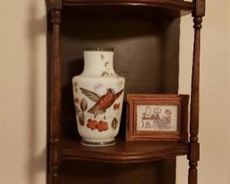 antiques, 1920s Noritake Figural Powder Jar in Amazing Condition