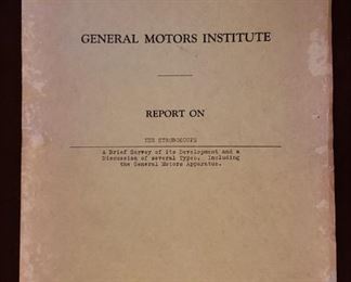 General Motors Institute Ephemera
