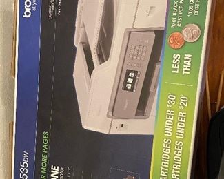 Excellent color scanner copier with box from brother