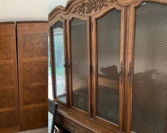 Southern china hutch and table with leaves 