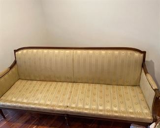 Antique sofa  includes cover and 2 pillow
