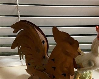 Abstract rooster