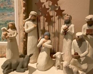 Willow tree nativity set
