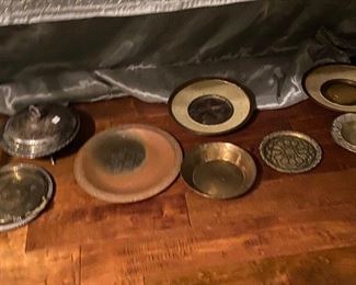 Brass plate collection