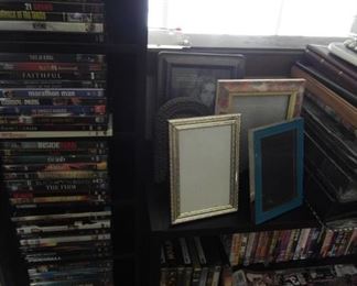 DVDs! And picture frames!