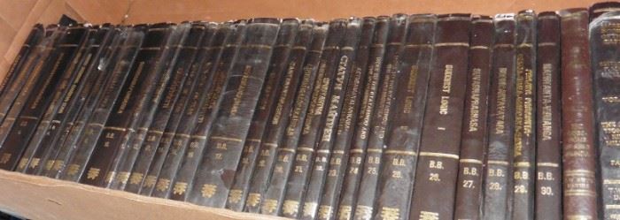 Set of 36 books on Buddhism
