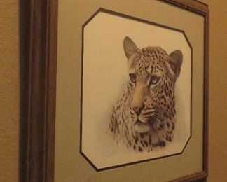 Charles Frace' "African Leopard" print