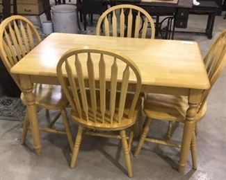 Pine Table and Chairs