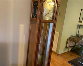 
#12		Howard Miller Grandfather Clock   18.5x11x7' 	 $400.00 

