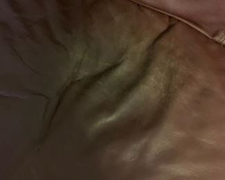 #26		England Burgandy Leather double Recliner	 $400.00 
