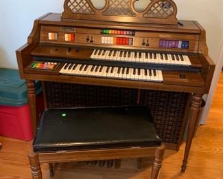 #38		Kimball Organ w/Keyboard	 $50.00 
