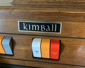 #38		Kimball Organ w/Keyboard	 $50.00 
