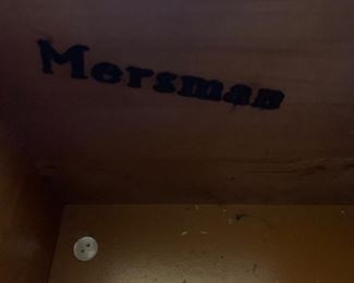 #44 Merman Leather Top Coffee Table 46x22x15 $45.00
#45 (2) Merman End Tables - leather top w/1 drawer 19x27x24 $75 each