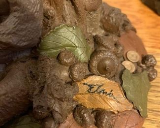 #56		Set of 3  Cairn Artist Gnome Figurines	 $65.00 
