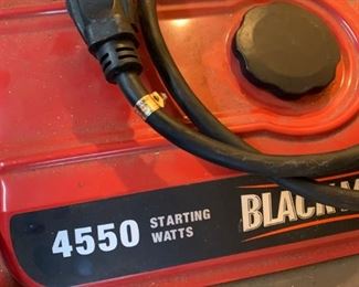 #62		Black Max 4550 Homelite Engine 208CC	 $200.00 
