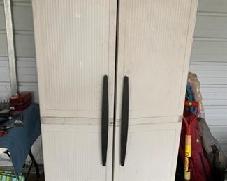 #66		4 shelf plastic cabinet 34x18x70	 $40.00 
