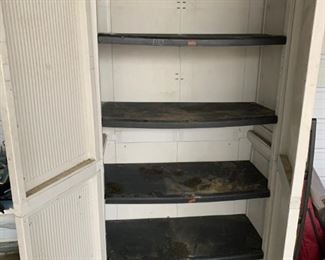 #66		4 shelf plastic cabinet 34x18x70	 $40.00 
