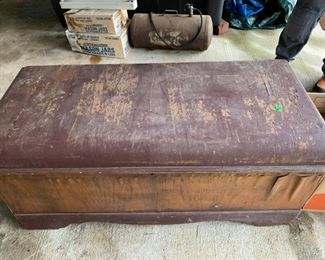 #69		Cedar chest 44x18x20 (rough shape)	 $30.00 
