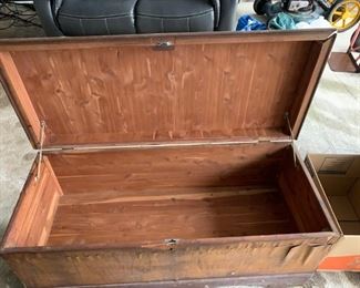 #69		Cedar chest 44x18x20 (rough shape)	 $30.00 
