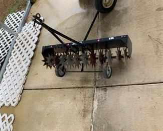 #71		Pull behind aerator 42"	 $30.00 
