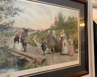 
#80		Sunday Morning in Sleepy Hollow print 32x42	 $60.00 
