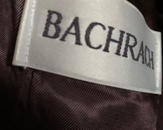 #89 Bachrach brown cashmere coat size large men $60.00
