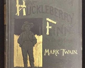 Adventures of Huckleberry Finn; First Edition