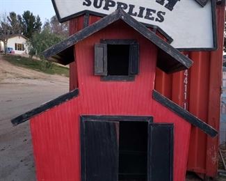 Ranch Supplies Sign
Measures approximately 9.5' x 8' x 3'
