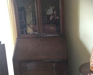  Mahogany drop Front secretary