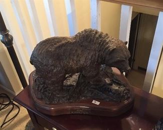 Bronze Sculpture  “Brown Grizzley “  by Patrick O’Connor 16” long 10” tall
