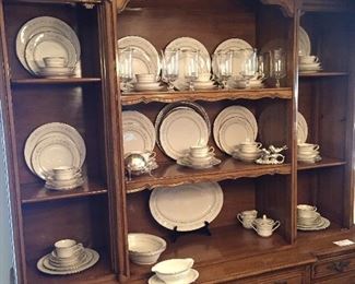 Nice china in large Sideboard 