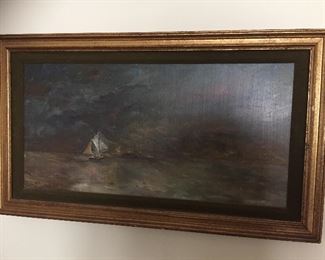 Vintage oil painting 