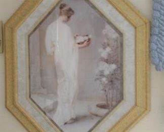 "DIVINELY FAIR" FRAMED PRINT BY HENRY THOMAS SCHAFER https://ctbids.com/#!/description/share/329276