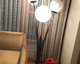 Mid Century Bulb Lamp 