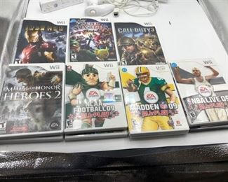 11 Wii Games and 2 controllers https://ctbids.com/#!/description/share/331578