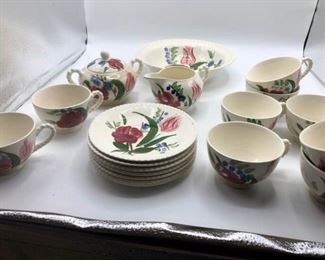 Vintage Blue Ridge Southern Galleries Inc TeaCups Set https://ctbids.com/#!/description/share/331594