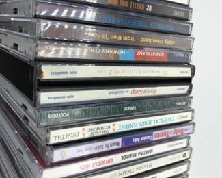 Large Collection of CDs including: Prince, Faith Hill, Whitney Houston, U2, Shania Twain, Garth Brooks https://ctbids.com/#!/description/share/333414
