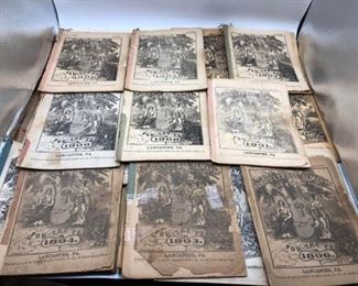 42 Agricultural Almanacs of Lancaster PA from 1893- 1969        https://ctbids.com/#!/description/share/333486