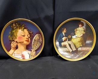 2 Norman Rockwell Collector's Plates