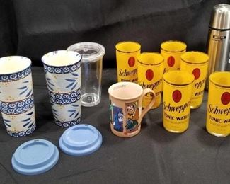 Eleven Cups, Glasses and Mugs