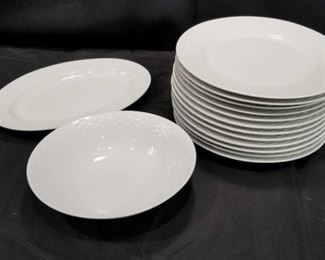 JCPenney Home Collection White Plates and Serving Pieces