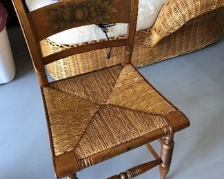 Hitchcock  Chairs - original 4 available - priced will not be reduced