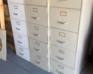 Industrial filing cabinets