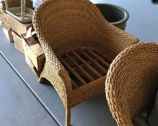 Woven Rattan Chairs 4