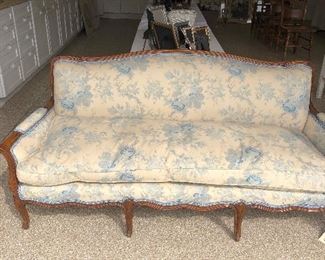 Walnut sofa 1920