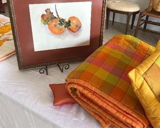 Jim Thompson pillows and throws