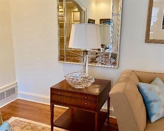 Mitchell Gold + Bob Williams side tables. 