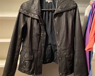 Vince leather jacket 